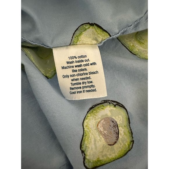 Urban Pipeline Mens XXL Avocado All Over Print Button Down Summer Shirt NEW - Picture 5 of 5